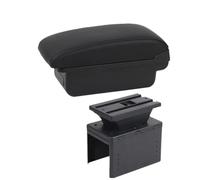 YUQUDGELKY Boîte À Accoudoir Universelle Pour Voiture Accessoires De Voiture Boîte De Rangement Pièces De Rénovation Augmenter Réduire La Fatigue(A1 Ligne noire PAS USB)