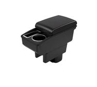 YUQUDGELKY Boîte D'accoudoir Accessoires Auto Détails Intérieurs Boîte De Rangement Pièces Retrofit Pour Suzuki Pour Swift 2005-2023(C2 Ligne rouge)