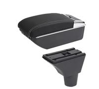 YUQUDGELKY Boîte D'accoudoir Boîte De Rangement Intérieur Pièces Retrofit Dédiées Pour Citroën C3 C4(D ligne blanche 7USB)