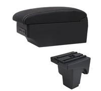 YUQUDGELKY Boîtier De Bras Auto Pour F&ord Pour Focus 3 Mk3 2011 2012 2013 2014 2015 2016-2020 Stockage De Console Centrale(Ligne blanche E1)