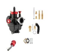 YUQUDGELKY Carburateur Moto 50cc-350cc Moteur 2T 4T PE Bride Carburateurs Pour GY6 Pour SUZUKI Atv Pitbike(NOIR,22mm)