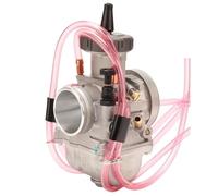 YUQUDGELKY Carburateur Universel Moto Pour PWK 33 34 35 36 38 40 42mm Pour 2T 4T Pour Keihin Pour Mikuni Carburador Avec Power Jet 200-450cc Dirt Pit(34mm)
