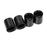 YUQUDGELKY Embout De Silencieux D'échappement En Fibre De Carbone Pour M2 M3 M4 G80 G81 G82 G83 G87 Accessoires(NOIR)