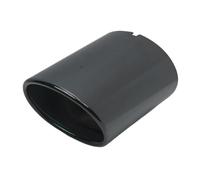 YUQUDGELKY Embout D'échappement En Acier Inoxydable Pour Toyota RAV4 2020 2021 2022 2023 Accessoires De Voiture(NOIR)