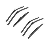 YUQUDGELKY Essuie-Glace Automobile pour Opel pour Astra J GTC 2009 2010 2011-2015 Balais D'essuie-Glace Avant Arrière Accessoires Auto(6 PCS)