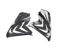 YUQUDGELKY Injection de Remplissage de carrosserie Ailerons de Cadre Cache-Cowl latéral Carenage latéral de Selle pour CBR650R CBR 650R 650 R 2019-2023(Aspect Carbone)