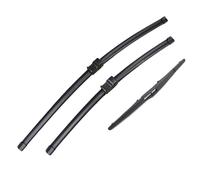 YUQUDGELKY Jeu D'essuie-Glaces AV Et AR Gauche pour Opel pour Astra H 5 Portes 2004 2005 2006-2009 Balai D'essuie-Glace Pare-Brise
