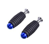 YUQUDGELKY Levier de Vitesse Frein Pédoires Pédales Repose-pieds Pour Suzuki GSXS750 SV650 GSX1300R GSR 600 Pour Bandit 600 650 1250 Rearset(Bleu)
