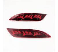 YUQUDGELKY Lot 2 Feux De Pare-Chocs Arrière À LED Réflecteur Clignotant Feu Freinage Feu Antibrouillard pour F&ord pour Focus Hatchback 2015 2016 2017 2018