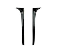 YUQUDGELKY Lot De 2 pour VW pour Golf 7 MK7 R-Line 2013-2019 Accessoires Auto Déflecteurs Lunette Arrière Ailerons Latéraux(Noir Brillant)