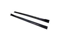 YUQUDGELKY Lot De 8 pour Série 1 F20 F21 E81 E82 E87 E88 Bas Caisse Accessoires Auto Extensions ABS Noir Brillant