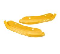 YUQUDGELKY Pare-Chocs Avant Lèvre Splitter Spoiler Protection pour Dodge pour Challenger SRT pour Scat pour Pack pour Hellcat pour Coupé(Jaune)