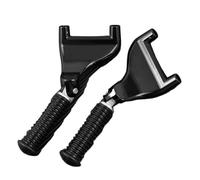 YUQUDGELKY Passager Motocycle Sabots De Pieds Repose-Pieds Montage Pédales Support Pour Harley Pour Sportster XL1200 883 2004-2013(Footpegs and Bracket)