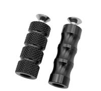 YUQUDGELKY Pédale Moto CNC Universelle M6 Racing Levier De Vitesse Pédale De Frein Manchon Repose-pieds Repose-pieds Moto(NOIR)