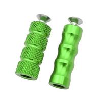 YUQUDGELKY Pédale Moto CNC Universelle M6 Racing Levier De Vitesse Pédale De Frein Manchon Repose-pieds Repose-pieds Moto(Vert)