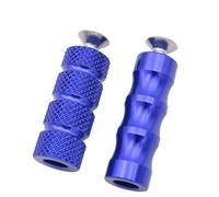 YUQUDGELKY Pédale Moto CNC Universelle M6 Racing Levier De Vitesse Pédale De Frein Manchon Repose-pieds Repose-pieds Moto(Bleu)