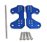 YUQUDGELKY Pieds De Béquille Arrière Réglables Pour YAMAHA YZF R3 R25 MT25 MT 25 03 MT03 Supports De Montage De Cale-pied Pièces Moto Accessoires Moto(Bleu)