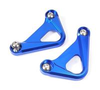 YUQUDGELKY Pour B&MW S1000RR S1000R HP4 S 1000 RR R Plaque de bouchon de repose-pied arrière Crochet de course moto Suppression de cale-pied passager(Bleu)