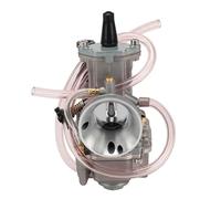 YUQUDGELKY Pour Carburateur Pour Keihin Avec Power Jet Pour 2T 4T ATV Quad Go Kart Buggy 75-250cc Moto Universelle PWK 24 26 28 30 32 34mm(30mm)