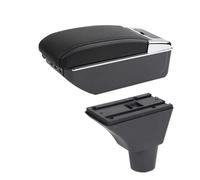 YUQUDGELKY Pour Citroën C3 C4 Boîte D'accoudoir Boîte De Rangement Intérieur Pièces Retrofit Dédiées(C black line 7USB)