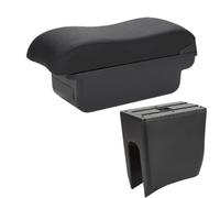 YUQUDGELKY Pour Dacia Pour Spring Accoudoir Pour Renault Pour K-ZE Boîte D'accoudoir Auto Cuir Surface Courbe Boîte D'accoudoir Centrale(C2 Ligne noire PAS d'USB)
