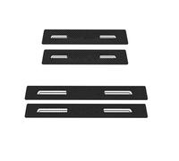 YUQUDGELKY pour Dacia pour Stepway Bandes De Protection Porte Accessoires Autocollants Seuil Protège-Attelage Coffre(4 seuils de Porte)