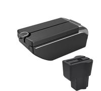 YUQUDGELKY Pour Daihatsu Pour Sirion Accoudoir Pour Materia Boîte D'Accoudoir Auto Centrale Contenu De Rangement Boîte De Rangement 2016-2021(B2 Ligne noire 7USB)