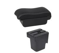 YUQUDGELKY Pour F&ord Pour Focus 2 Pour Focus 2 Mk2 2005 2006 2007 2008 2009 2010 2011 Boîte D'Accoudoir Voiture Boîte De Rangement(B2 Black white 3 USB)