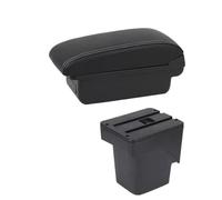 YUQUDGELKY Pour F&ord Pour Focus 2 Pour Focus 2 Mk2 2005 2006 2007 2008 2009 2010 2011 Boîte D'Accoudoir Voiture Boîte De Rangement(A1 Noir blanc NOUSB)