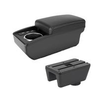 YUQUDGELKY Pour Ibiza 6j Pour Ibiza 6L Boîte D'accoudoir Boîte De Rangement Central D'accoudoir Auto Kit De Retrofit Avec Interface USB(B3 Noir blanc 3USB)