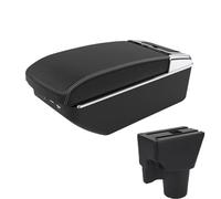 YUQUDGELKY Pour Kia Pour Picanto Boîtier D'accoudoir Pour 3X-Line Accoudoir Auto Intérieur Accessoires Auto Boîte De Rangement(A3 Noir blanc 7USB)
