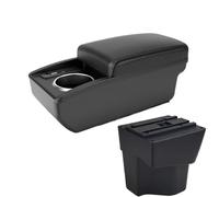 YUQUDGELKY Pour KIA Pour Rio 5 Boîte D'Accoudoir 2012 2014 2013 2015 2016 2017 2018 2019 Pièces Boîte D'accoudoir Auto Boîte De Rangement(B2 Ligne noire 6USB)