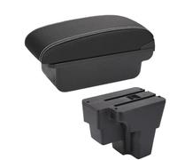YUQUDGELKY Pour KIA Pour RIO Boîte Accoudoir Pour STONIC Pour KIA Pour Rio Lx Cerato Accoudoir Auto Pièce De Rétrofit Boîte De Rangement(C3 Noir blanc SANS USB)