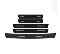 YUQUDGELKY pour KIA pour Soul Autocollant De Protection Seuil Portière Bande en Fibre Carbone Garniture Pare-Chocs Coffre Ruban Anti-Rayures(5 pièces)