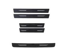 YUQUDGELKY pour Kia pour Stonic GT pour GTLINE Rio pour Soul pour Sportage Autocollants Protection Coffre Pare-Chocs Décalcomanies Seuil Film(Blanc,5PC)