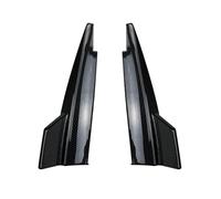 YUQUDGELKY pour Mercedes pour Benz Classe CLA C117 W117 AMG CLA45 2013-2019 Diffuseur/Splitter De Pare Chocs Arrière Canard Accessoires Auto(Carbon Fiber Look)