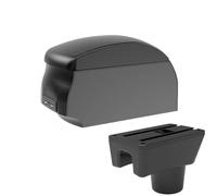 YUQUDGELKY Pour Mitsubishi Pour Attrage Pour Mirage Boîtier D'accoudoir Pour Space Star Boîtier De Rangement D'accoudoir De Voiture(A2 Black single)