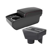 YUQUDGELKY Pour Morris Pour Garages MG3 Boîte D'accoudoir Pour MG MG3 Accessoires De Modification D'accoudoir De Console Centrale De Voiture Avec USB(B1 Red line 6 usb)