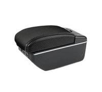 YUQUDGELKY pour N&issan pour Juke Boîte À Accoudoir pour Infiniti ESQ Boîte De Rangement Centrale D'accoudoir avec USB Cendrier Accessoires Auto(C Black Line 7USB)