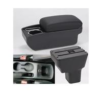 YUQUDGELKY Pour N&issan Pour Kicks 2016 2017 2018-2024 Boîte D'accoudoir Rénovation Intérieure Boîte De Rangement Dédiée Accessoires Auto(C2 Ligne noire PAS d'USB)