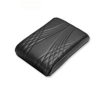YUQUDGELKY Pour N&issan Pour Qashqai J10 J11 Coussin De Soutien De Coude En Cuir Avec Mousse Pour Boîte À Accoudoir De Voiture(A-Black)