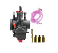YUQUDGELKY Pour NIBBI Pour Racing Carburateur PWK24/26/28/30/32/34/36/38/40mm Avec Power Jet Pour Pièce Moto Pour Kawasaki(34mm)