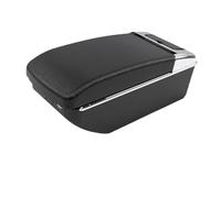 YUQUDGELKY Pour Opel Pour Corsa E 2014 2015 2016-2020 Boîtier D'accoudoir Auto Boîte De Rangement Intérieur Retrofit Accessoires Voiture(A2 Black line7 USB)