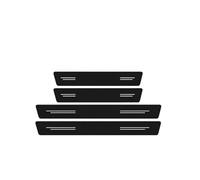 YUQUDGELKY pour pour Escape 2024 Protections Seuil Lumineuses Fibre Carbone Autocollants Protection Plaque Coffre Protège-Pédale(4 seuils de Porte)