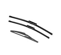 YUQUDGELKY pour R&enault pour Dacia pour Sandero MK 2 2015 2016 2017 2018 2019 Essuie-Glaces Avant/arrière pour Pare-Brise 22"+19"+11"