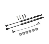 YUQUDGELKY Pour Renault Pour Clio MK5 Pour Lutecia 2019-2024 Capot Avant Modifier Amortisseurs À Gaz Support Levage Tiges Piston D'amortisseur(Black carbon fiber)