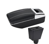 YUQUDGELKY Pour Renault Pour Logan 2 Accoudoir Pour Dacia Pour Logan 2 Pour Dokker Pour Sandero 2 Boîte D'accoudoir Pour Voiture(Ligne blanche A3 Pas d'USB)