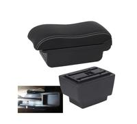 YUQUDGELKY pour S&Koda pour Fabia Accoudoir pour S&Koda Fabia 3 III 2015-2021 Boîte D'accoudoir Auto Boîte De Rangement Retrofit Intérieur(B3 Noir Blanc 3USB)