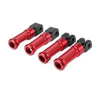 YUQUDGELKY Pour S1000RR S1000R R S 1000 R RR Pour NineT Pour R1200 Pour Racer Motocycliste Repose-pieds Repose-pieds Pédale(ROUGE,1 jeu)