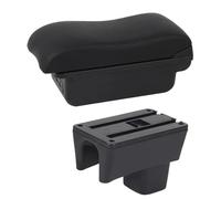YUQUDGELKY Pour Suzuki Pour Swift 2005-2019 2020 2021 2022 2023 Boîte À Accoudoir Console Centrale Intérieur Voiture Boîte De Rangement(Ligne noire C2)